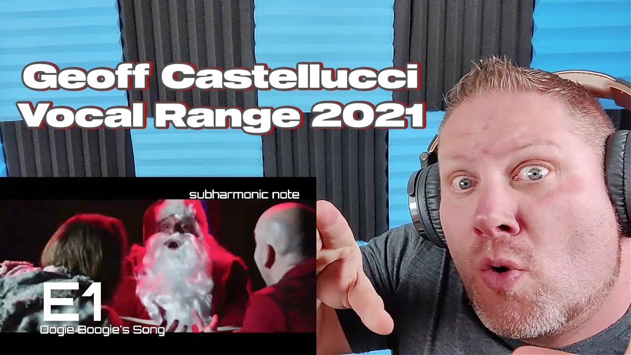 Geoff Castellucci Vocal Range 2021 REACTION
