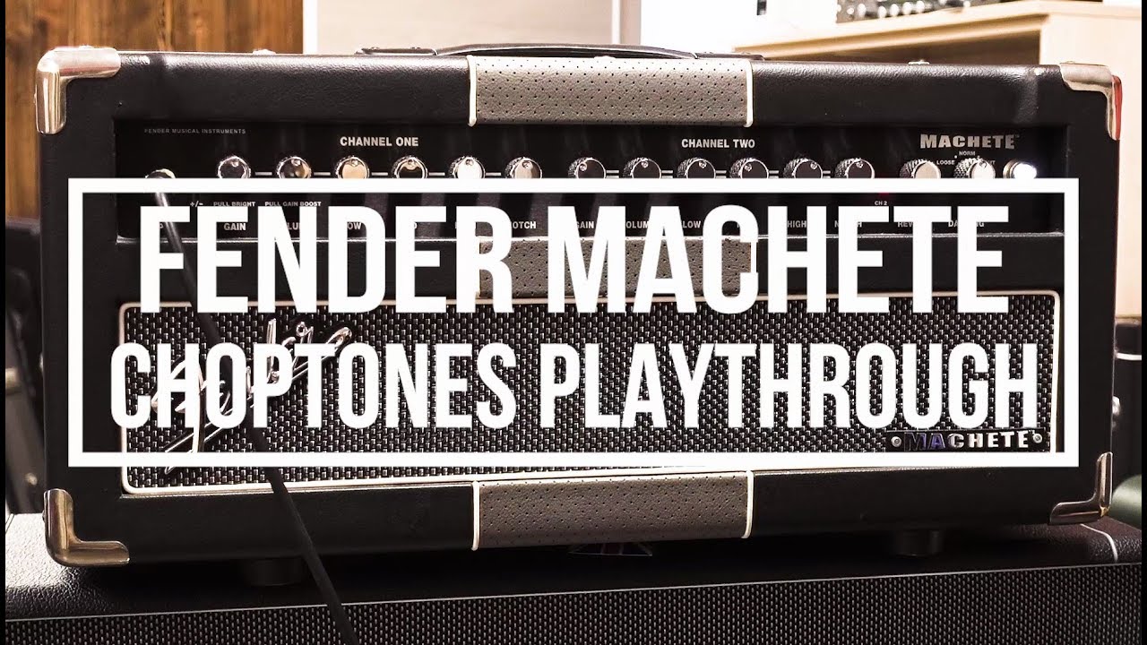 The MOST UNDERRATED Guitar Amp Ever: Fender Machete Amp | Playthrough Demo