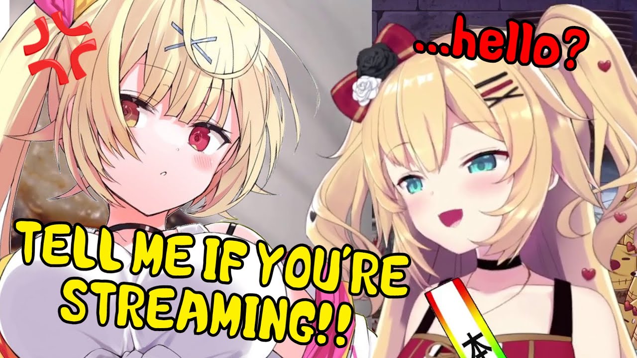 Haachama's Sudden Call Brings Out Hoshikawa's Real Voice... 【Hololive/Nijisanji/Eng Sub】