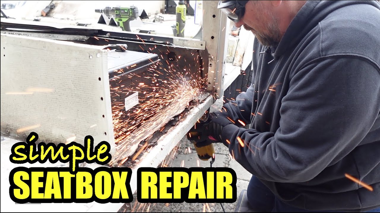 Easily repair your rotten seatbox ends for under £30 on your Land Rover Defender.