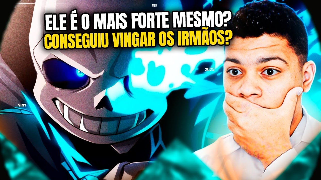 AQUI ELE AMASSOU! | Sans (Undertale) | Karma | Kaito [REACT]