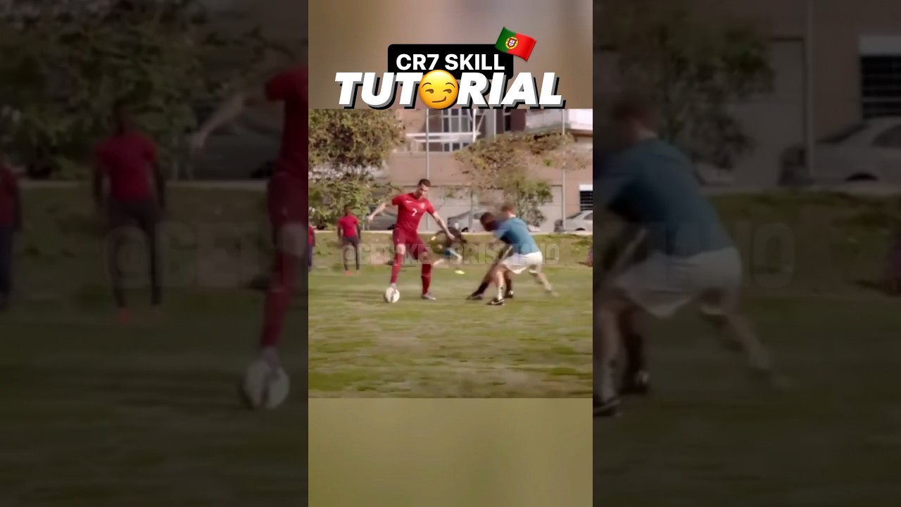 CR7🇵🇹Nike Football Skill Tutorial📺 