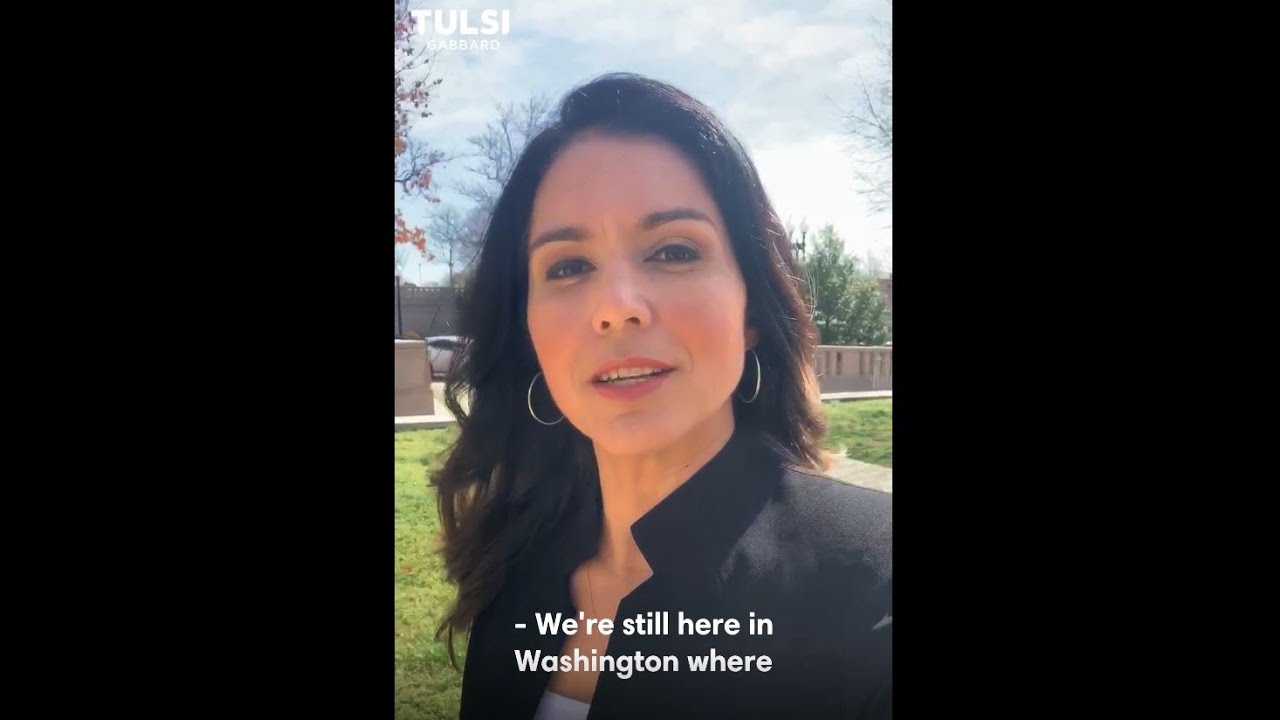 Tulsi Gabbard Introduces Bill to Provide Emergency UBI - H.Res. 897
