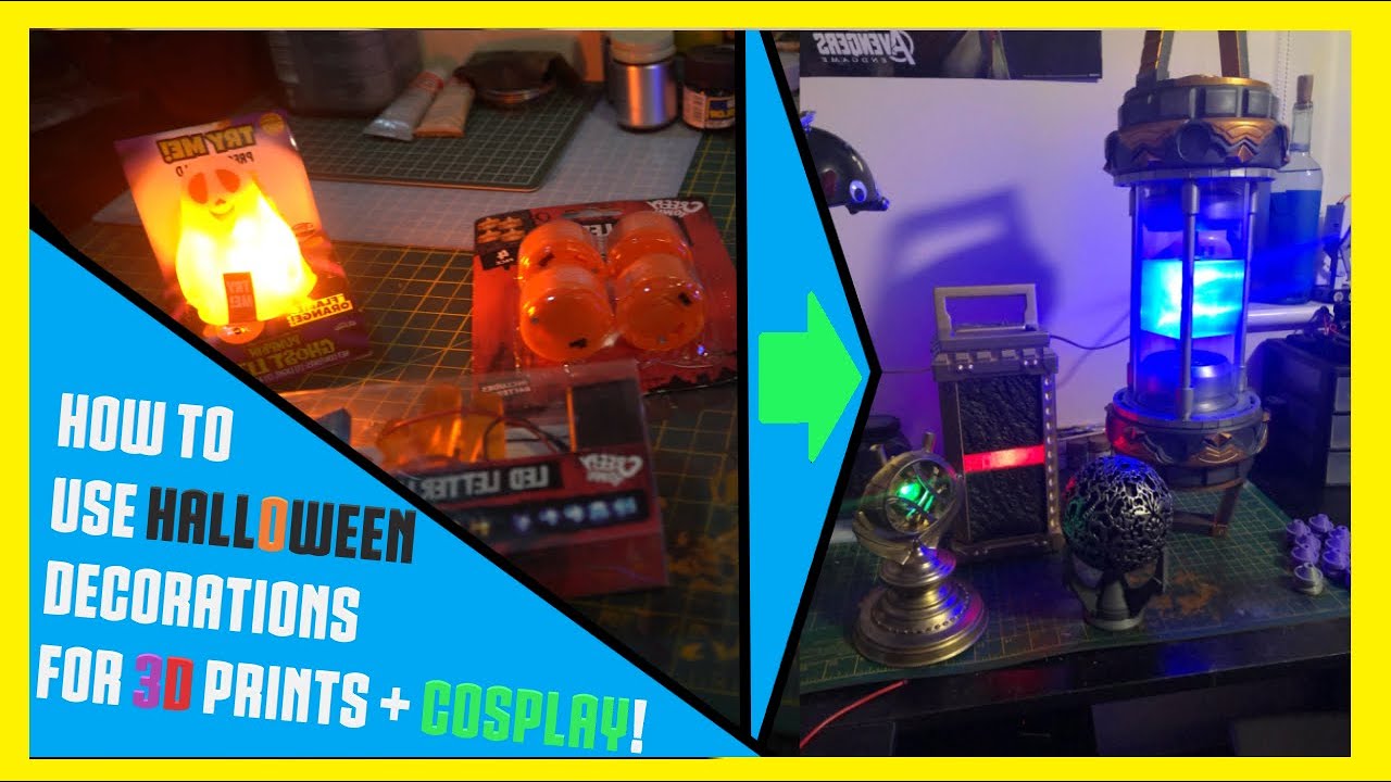 Adding Lights to Cosplay and Props - A Cheap and Easy Method!