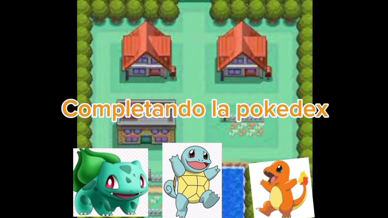 Completando la pokedex de kanto pokemon rojo fuego PARTE 1