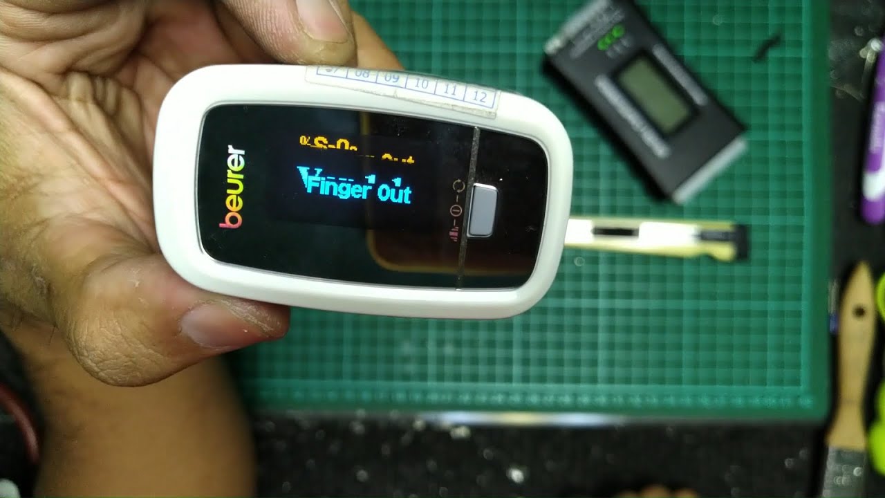 Servis Oxymeter yang tampilannya tidak normal