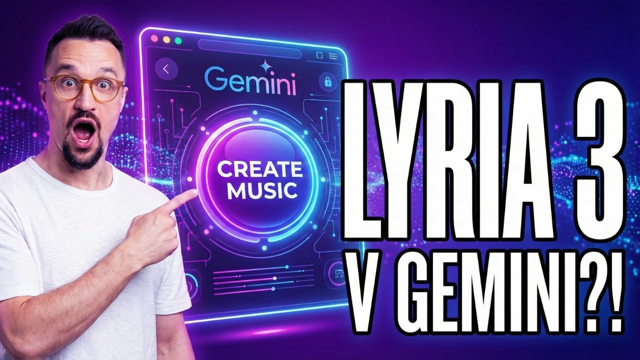 Tohle je konec hledání muziky? Gemini ti ji udělá na míru | Tomáš AI 🇨🇿