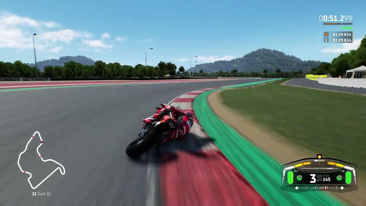 Mandalika Hot Lap + Ducati Panigale V4 R Setup (1:29.346) - SBK 22 PC