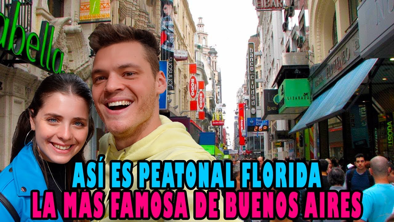 Así es LA PEATONAL MÁS FAMOSA DE BUENOS AIRES | Peatonal Florida, guía de precios y tiendas
