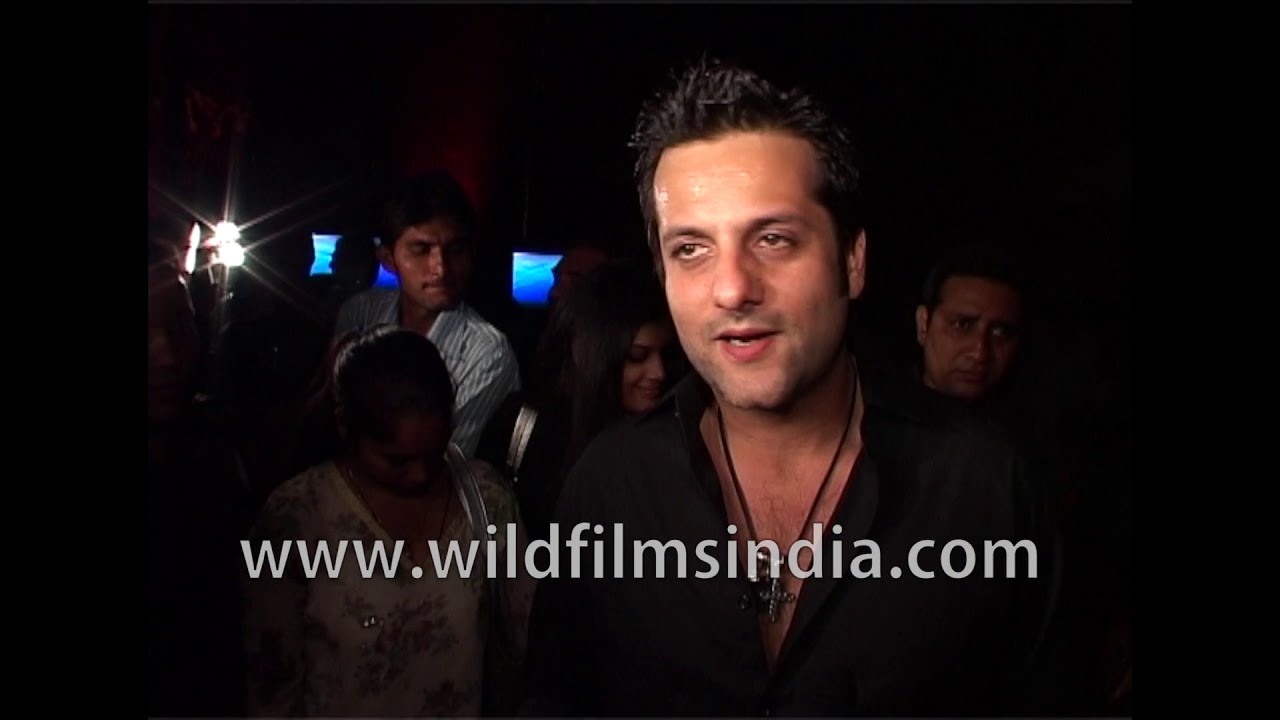 Fardeen Khan on the sets of  'Acid Factory'