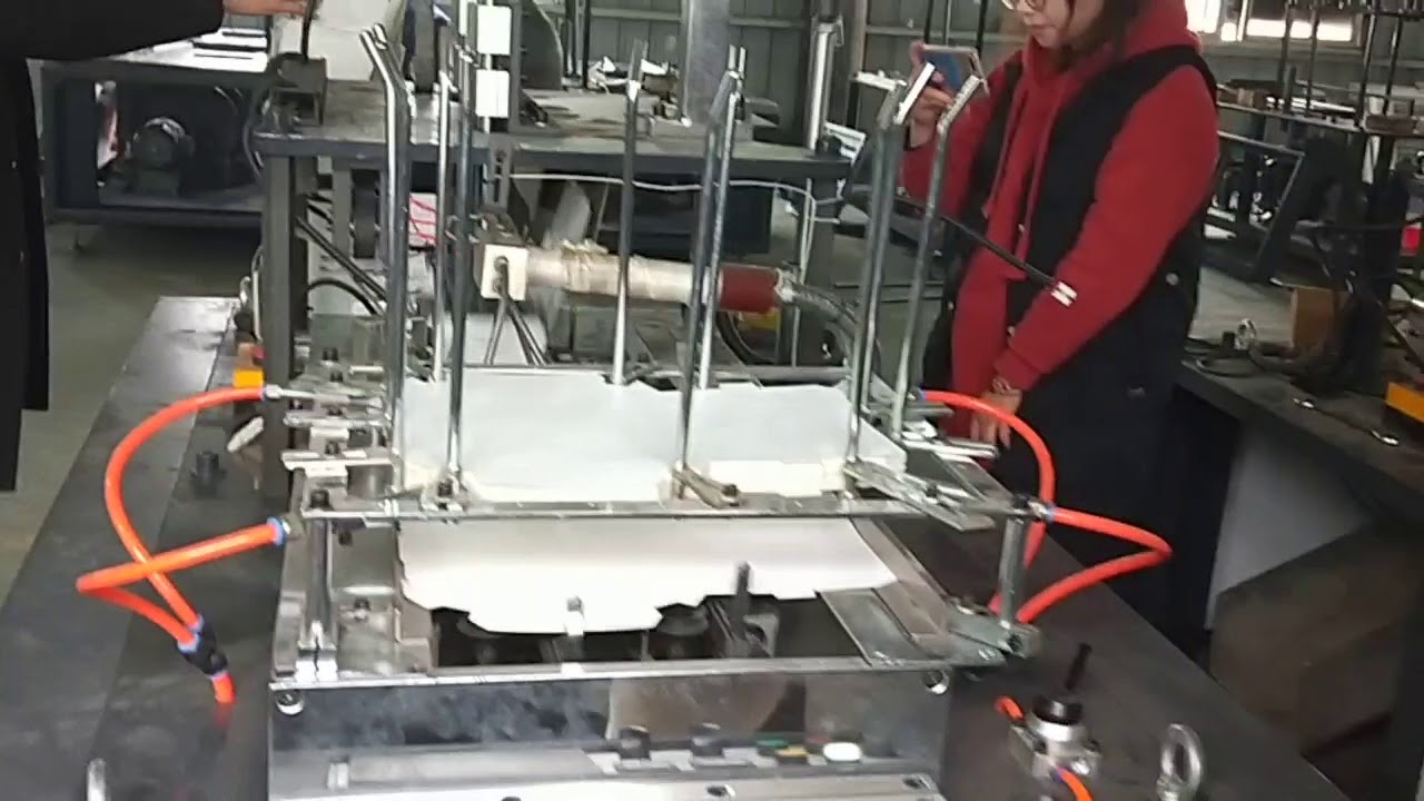 DAKIOU-L MECHANICAL PAPER LUNCH BOX FORMING MACHINE(HEATING)