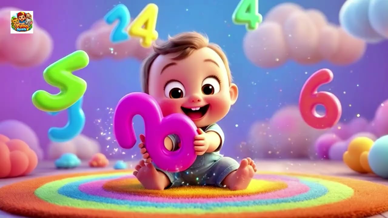 Counting Fun with Baby 🔢👶 | Learn Numbers for Kids | Fun Preschool Learning