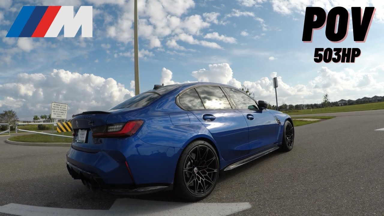 2022 BMW M3 Competition POV DRIVE