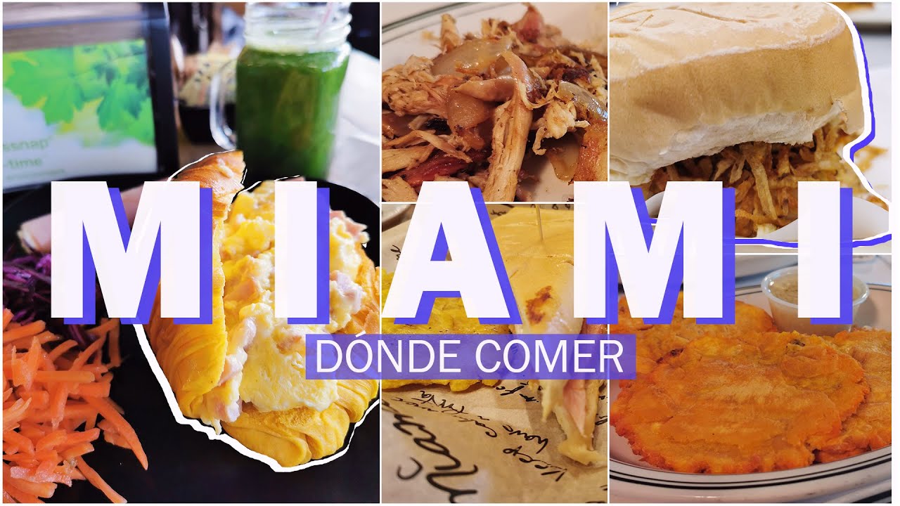 Dónde COMER DELICIOSO en MIAMI