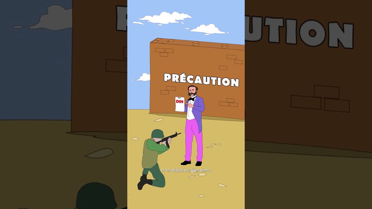 La Pr&eacute;caution en Droit International Humanitaire #DIH #SHORTS