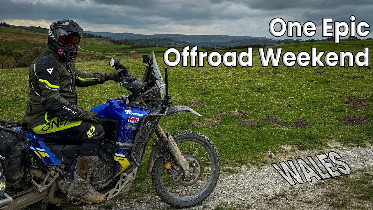 Велотуризм в Уэльсе с ночевкой на природе - Микроприключение по бездорожью - Тенере 700