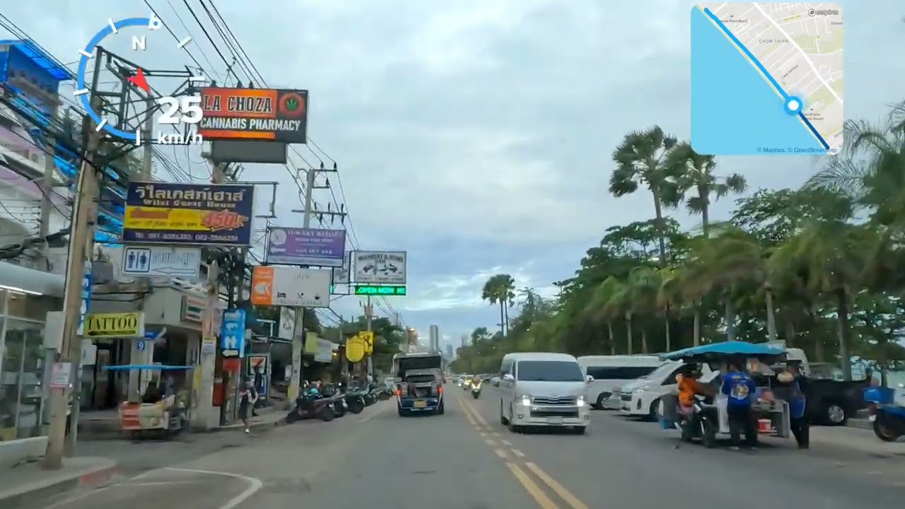 Pattaya Driving Tour - Explore Pattaya by day and night