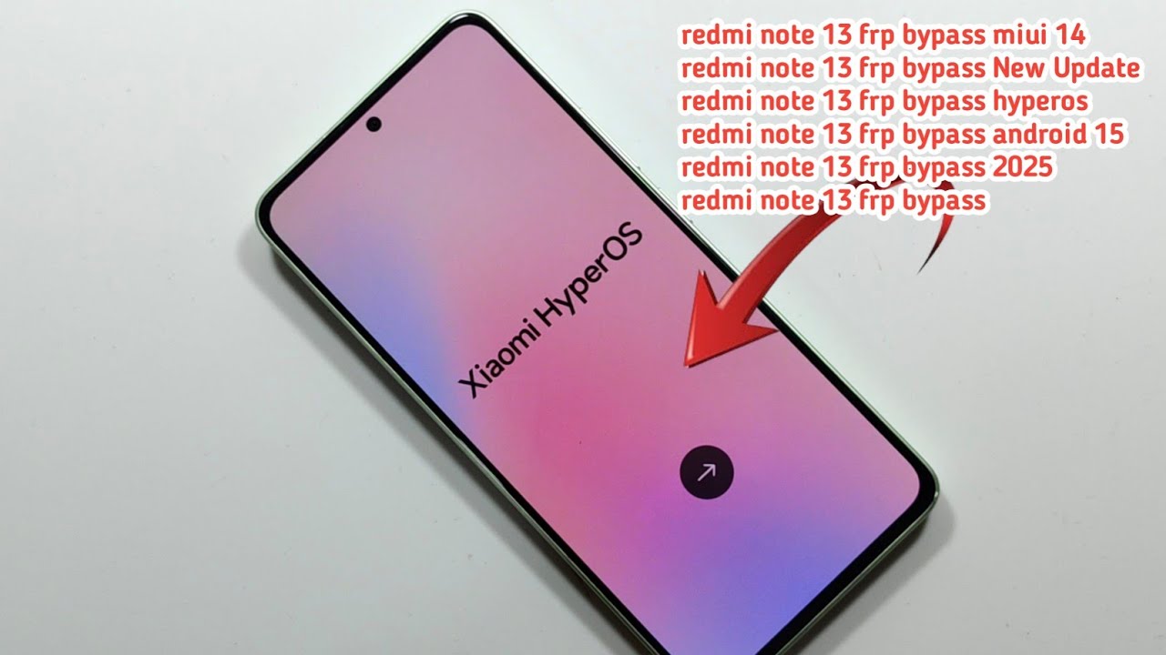 Redmi Note 13 Frp bypass Unlock Android 15 || Redmi note 13 4g Google account bypass Without Pc