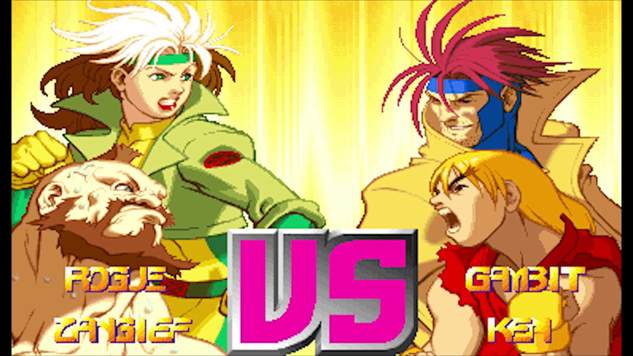 X-Men vs Street Fighter ( Arcade ) - Rogue / Zangief Playthrough ( Apr 1, 2018 )