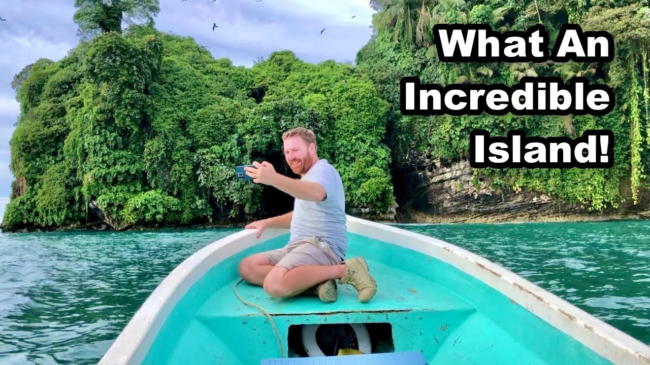 This REMOTE ISLAND in The CARIBBEAN Has Never Been Touched by Man - BIRD ISLAND - PANAMA 🇵🇦 🏝️