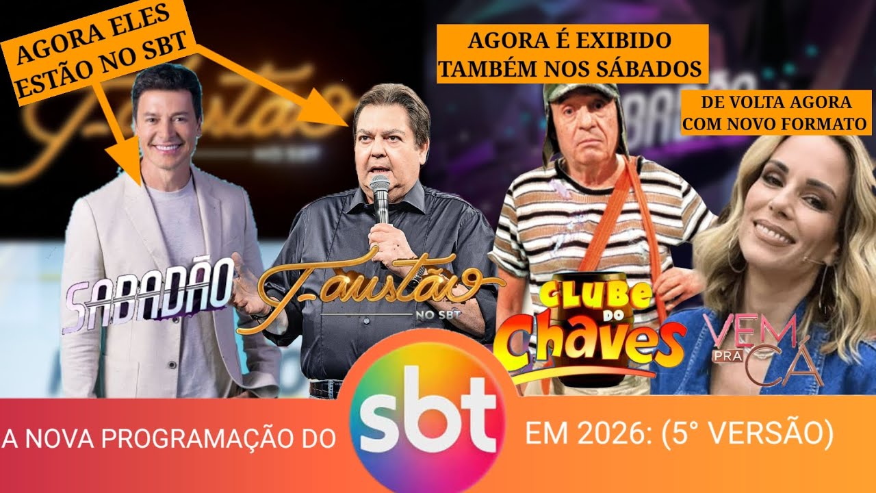 A Nova Programação Do @sbt Em 2026 