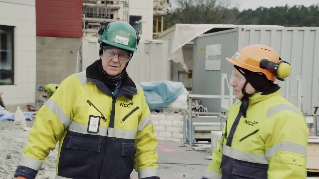Välkommen till en säker arbetsplats hos NCC