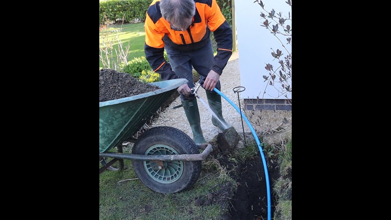 Garden tap install