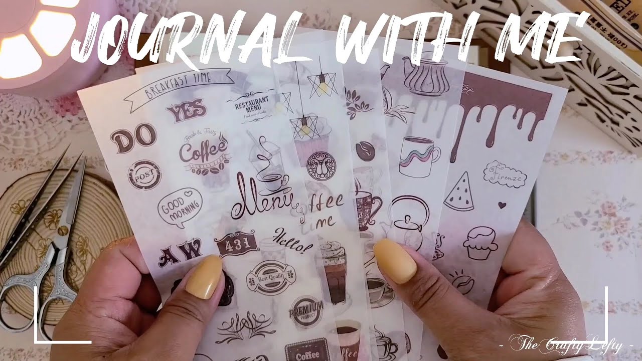 ASMR Vintage Journaling | Coffee Theme