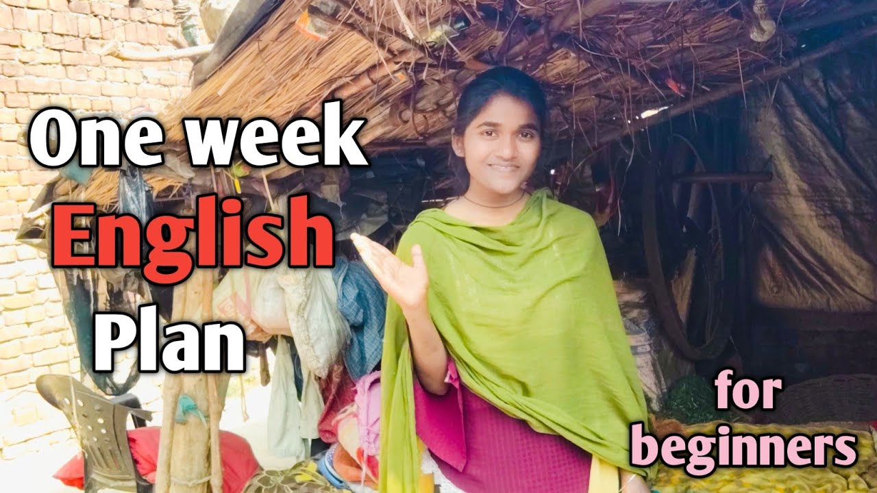 Improve your English in just one week ......🧐🤗🤓 ||  one week english plan.................#english
