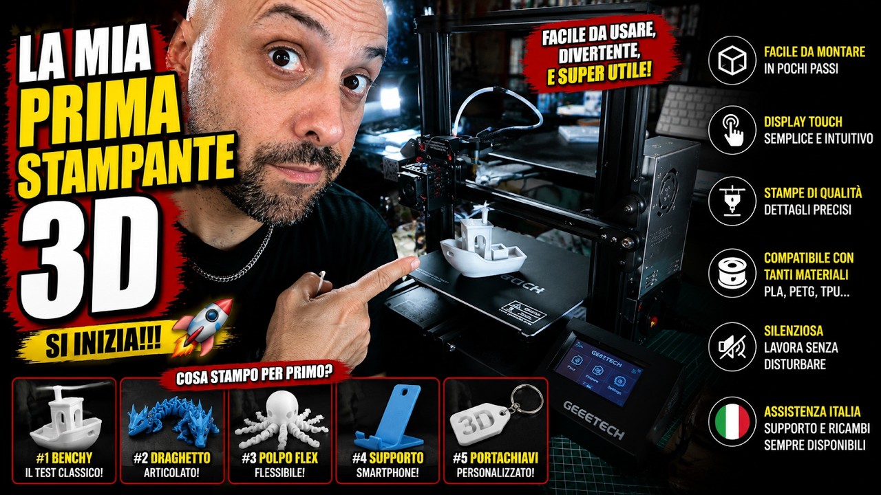 La Mia Prima Stampante 3D