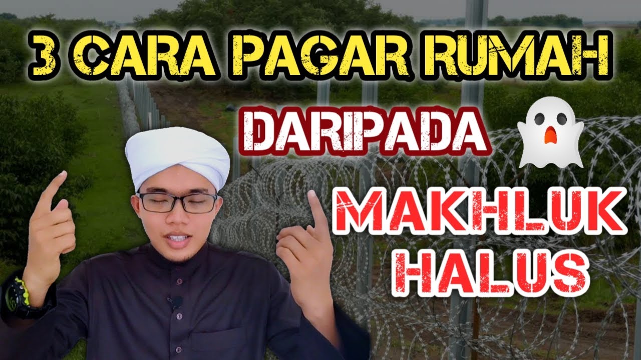 3 Cara Mudah Pagar Rumah Daripada Makhluk Halus