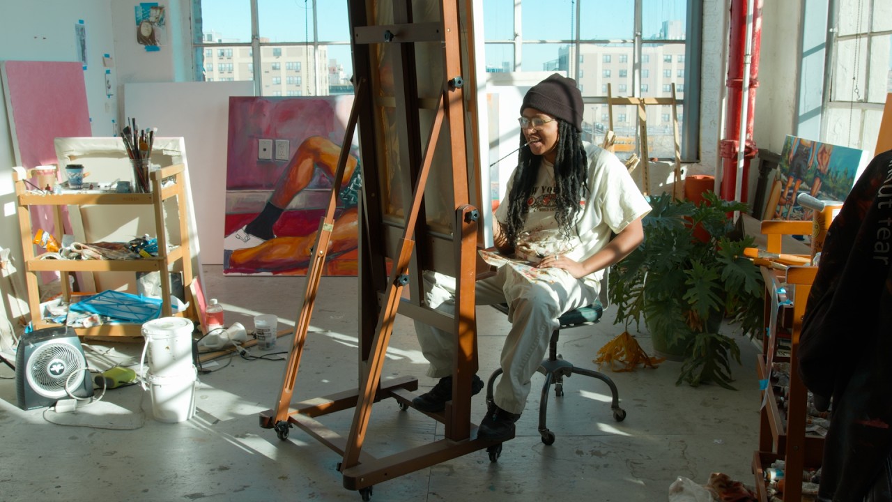 «Меня нет, если я не рисую» | Хилл Сприггинс, Timestamp