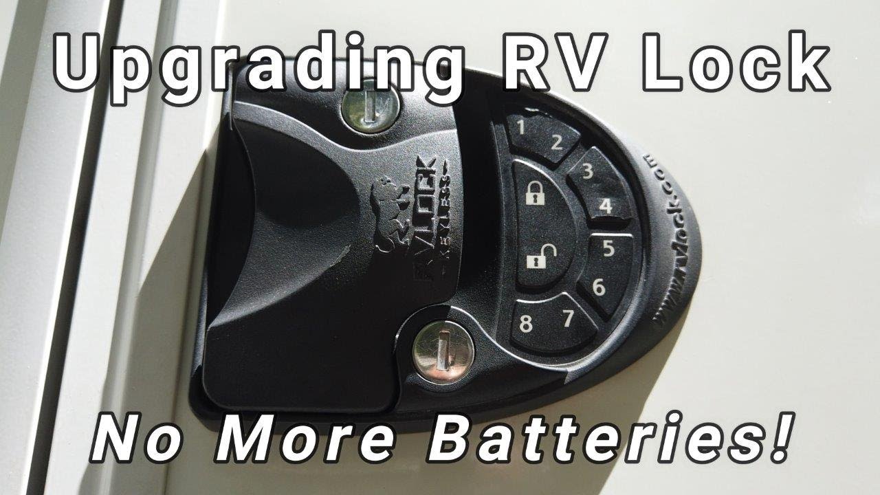 Upgrading RV Lock - No More Batteries!