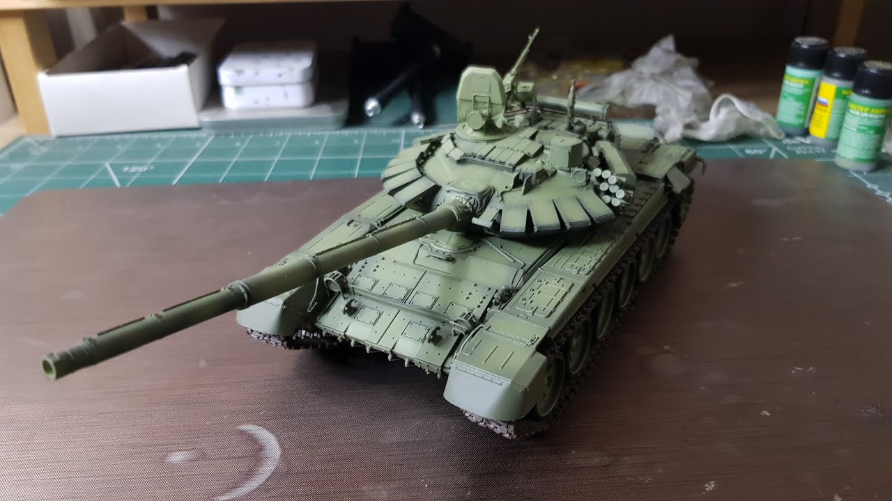 Т-72Б3М (MENG) 35 scale- шаг 2