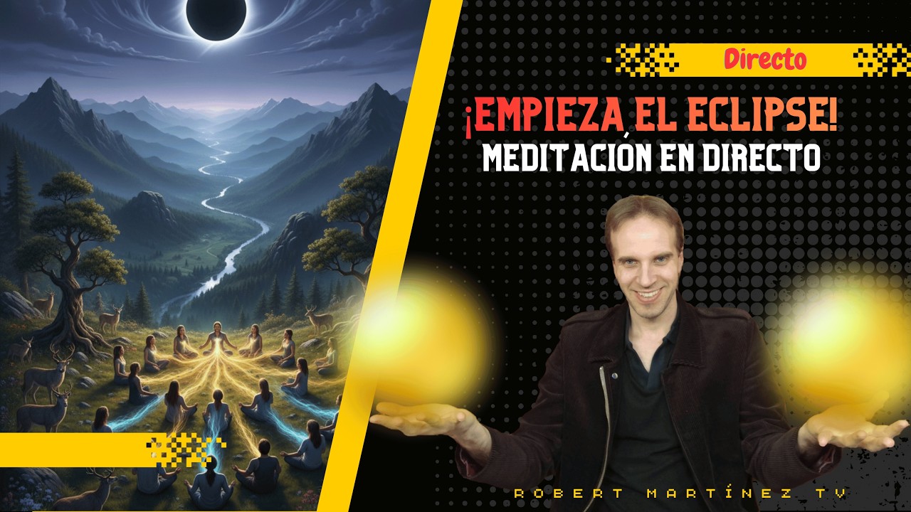 ¡Empieza el eclipse! Meditación en directo
