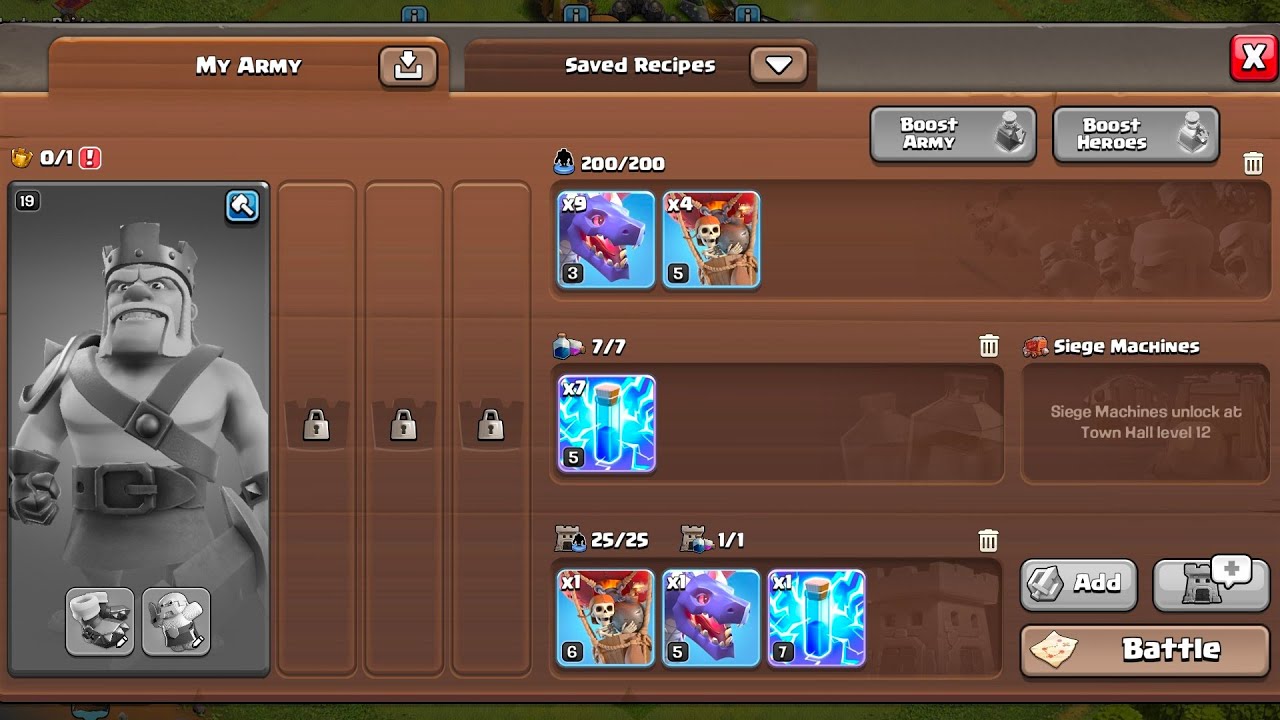 TH8 Dragon Attack Strategy & Gameplay | Clash of Clans