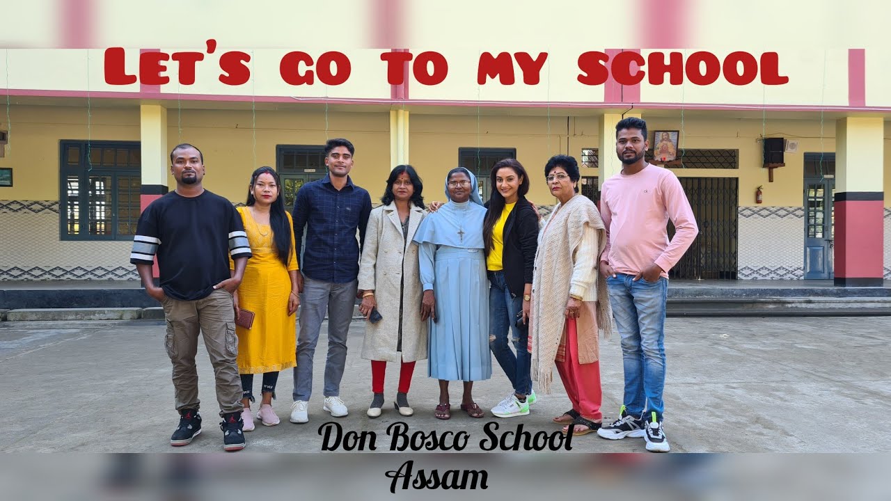 Let's go to my school "Don Bosco School"   |Assam|Vlog-2 |RatiPandey