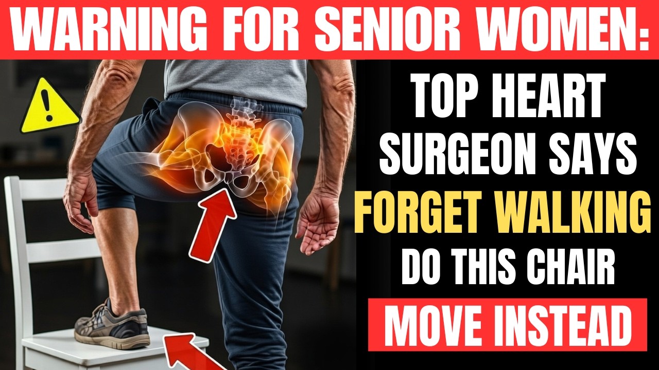 Over 65? THIS 1 Chair Exercise Is BETTER Than WALKING — Surgeon Approved!