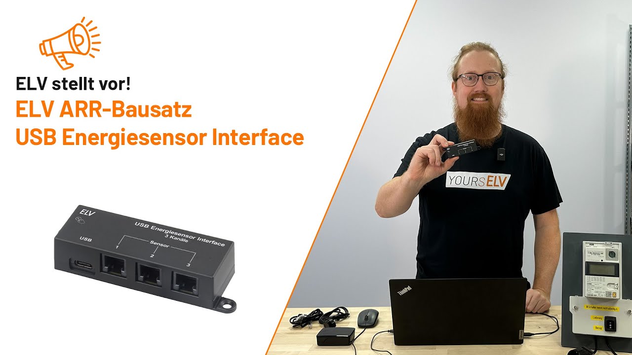 USB Energiesensor Interface, ELV-USB-ESI3 - ELV stellt vor!