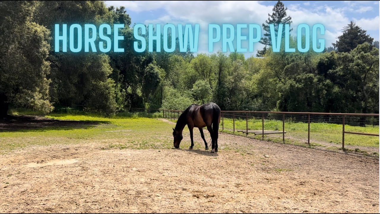 Horse Show Prep Vlog: Get Ready For A Horse Show With Me