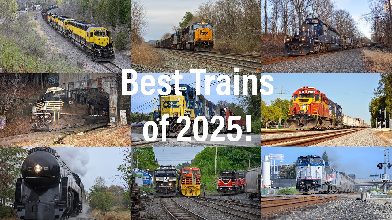Trains of 2025: The Best of Everything