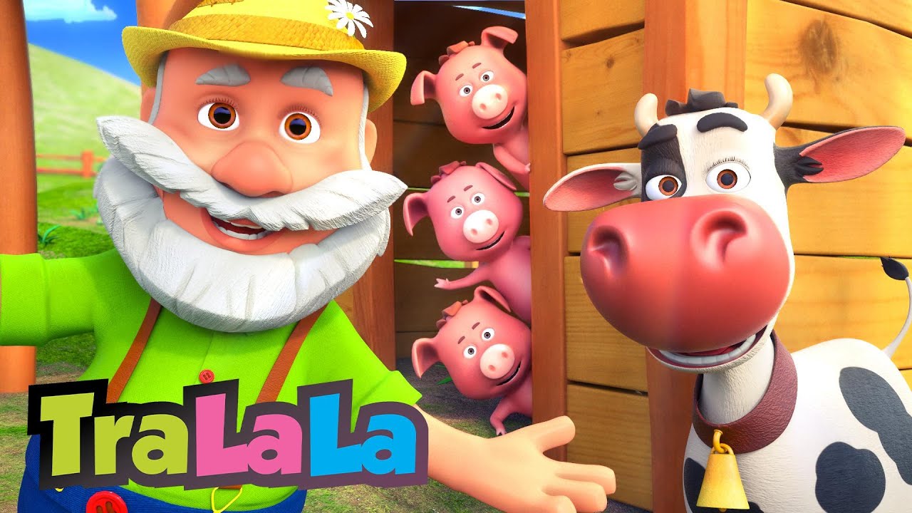 [ 3 ORE ] Ferma bunicului 🐷🐮🐶 Cântece educative pentru copii - Melodii de la TraLaLa