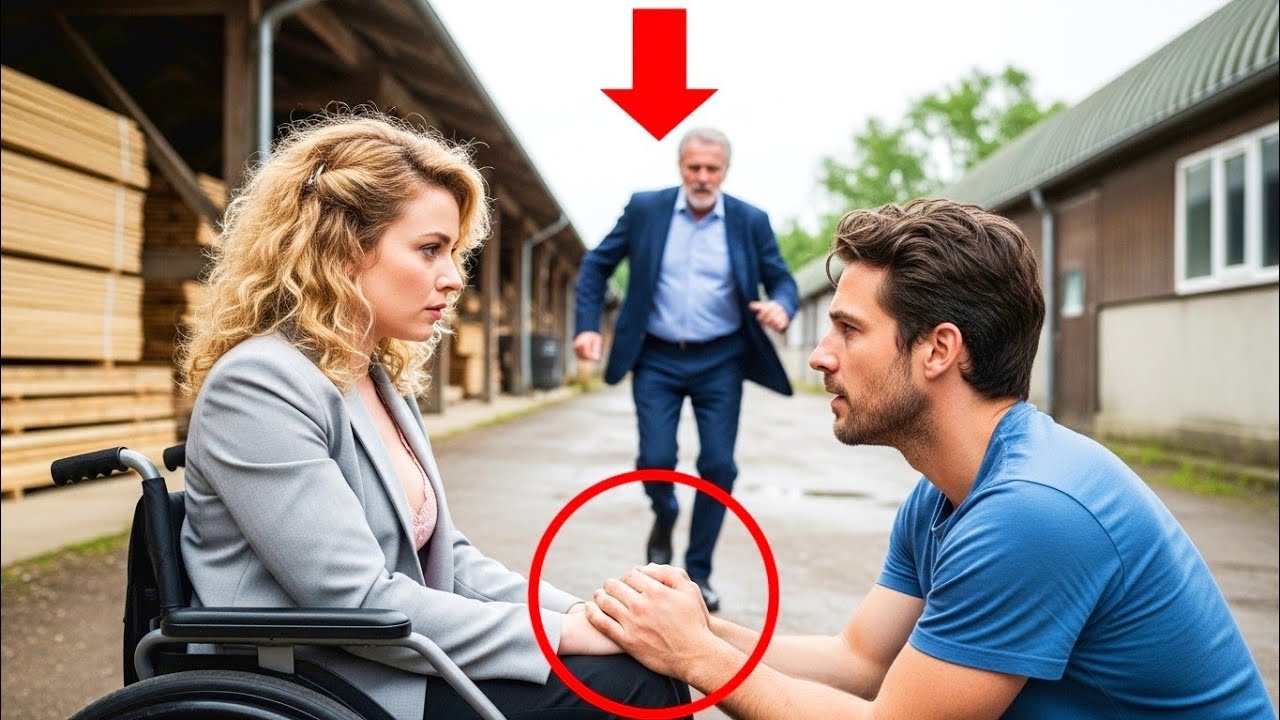 CEO's Paralyzed Daughter Lost All Hope Until a Single Dad Whispered, I'll Help Her