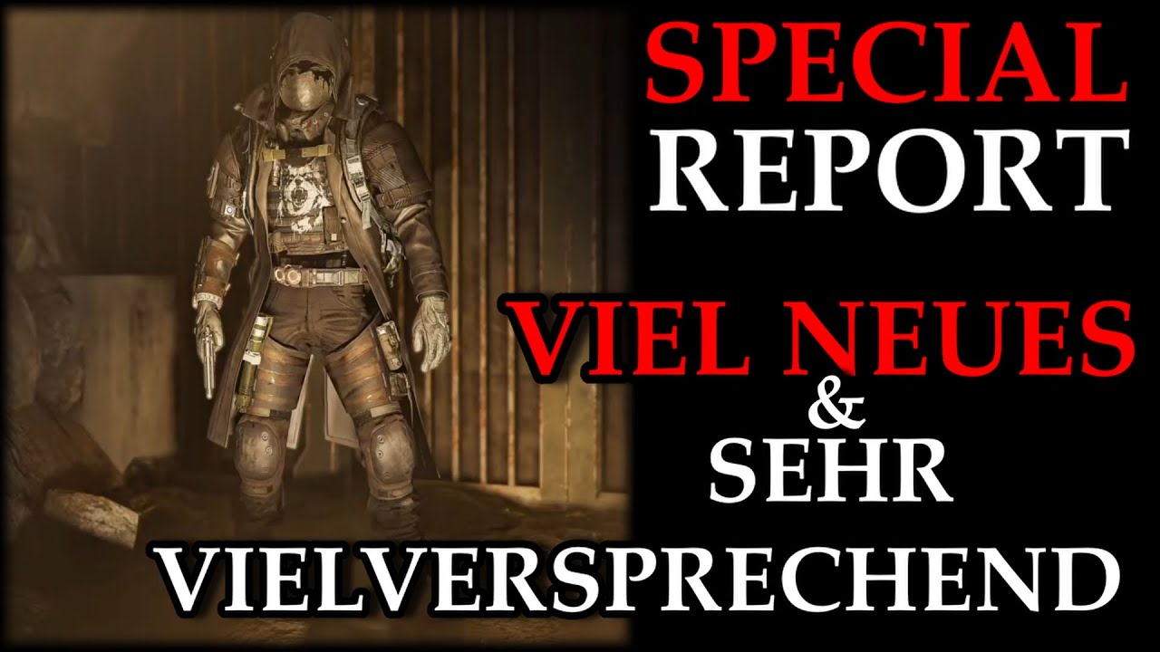 DIVISION 2   - SPECIAL REPORT - SURVIVORS - GROßES HALLOWEEN UND BLACK FRIDAY EVENT - BEGLEITER