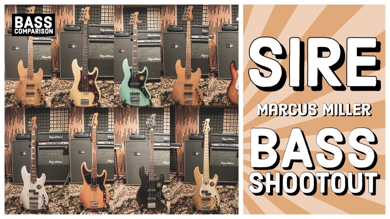 SIRE BASS SHOOTOUT // 13 Basses Compared
