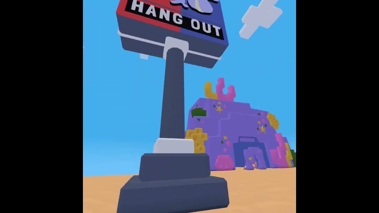Axl made a beach map on Yeeps Hide & Seek #yeeps #hideandseek #vr #fun 