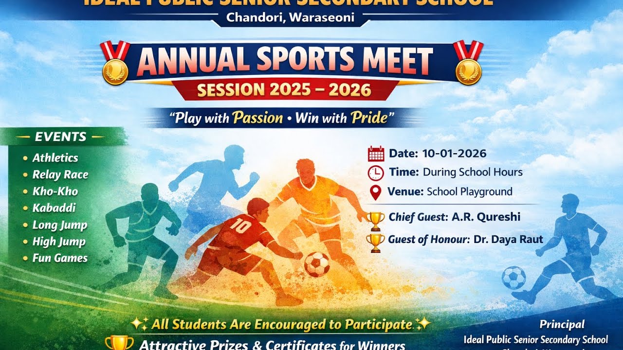 Annual Sports Meet 2025-26 Primary Section🔥🔥