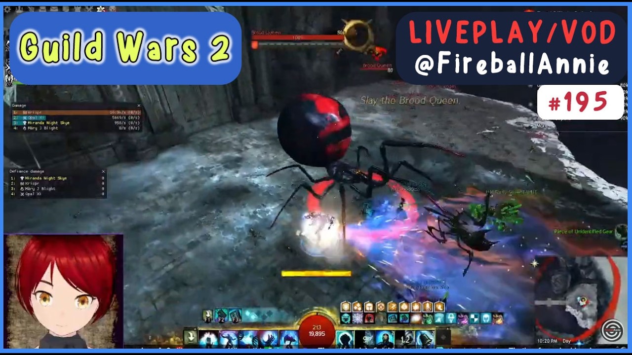 195 ✅ GW2 medium to endgame 4 March  2026❣️ Dual Stream YT/ Twitch 195 @fireballannie