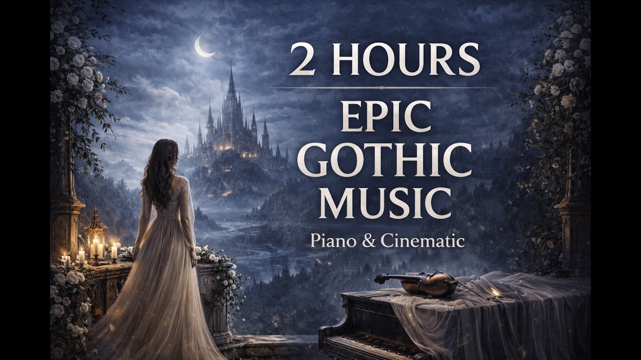 Epic Gothic & Cinematic Music &mdash; Piano Ballads and Battle Themes | 2 Hours