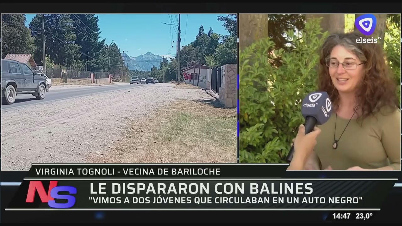 Esperaba el colectivo y desde un vehículo le dispararon con balines